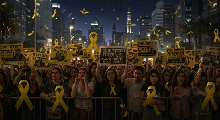 600 Jours de Guerre : Mobilisation pour les Otages à Gaza