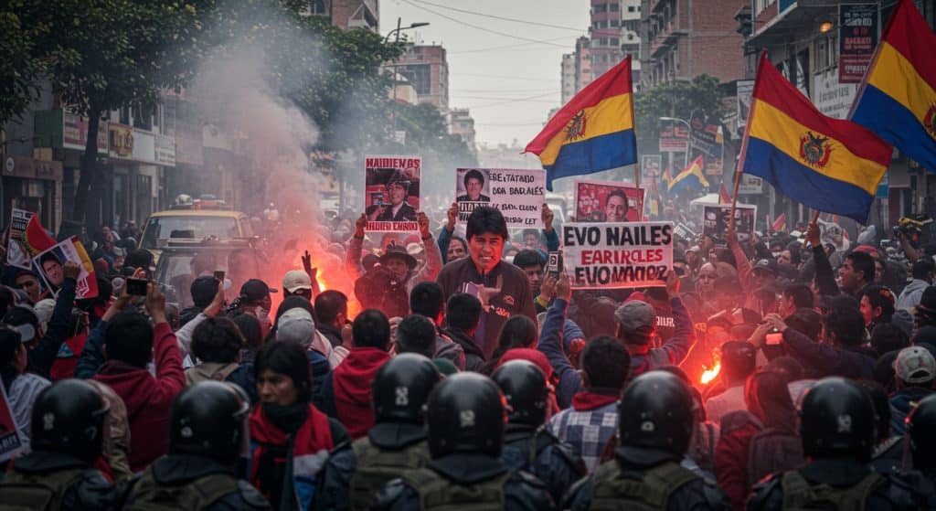 Bolivie : Tensions et Arrestations autour d’Evo Morales