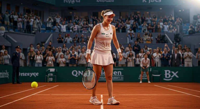 Caroline Garcia : Adieu Émouvant à Roland-Garros