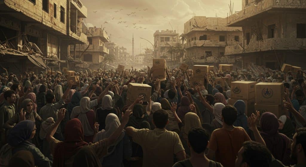 Chaos à Gaza : La Ruée sur l’Aide Humanitaire
