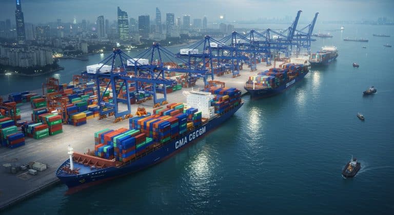 CMA CGM Investit 600M$ Dans un Port au Vietnam