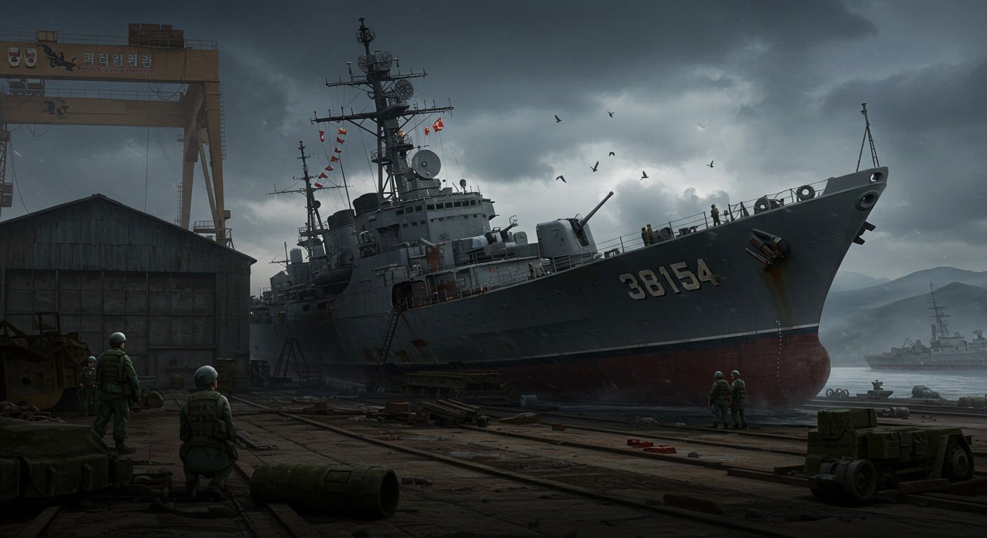 Accident grave lors du lancement d’un destroyer nord-coréen à Chongjin. Kim Jong Un dénonce un acte criminel. Quelles conséquences pour la marine de Pyongyang ?