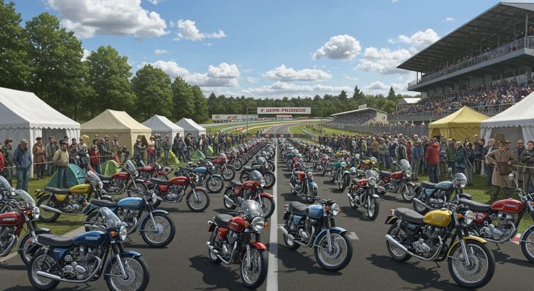 Coupes Moto Légende : Le Rassemblement Épique des Motos Vintage
