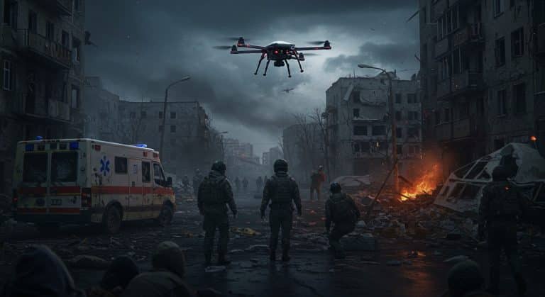 Crimes de Guerre : Les Drones Russes en Ukraine