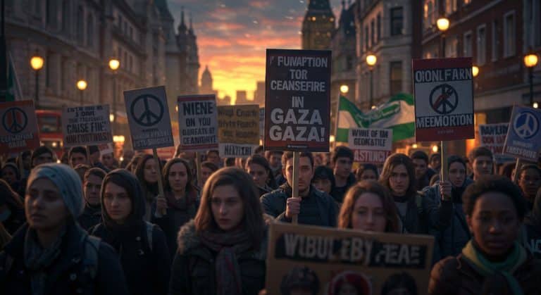 Crise à Gaza : Les Artistes Britanniques Exigent un Cessez-le-Feu