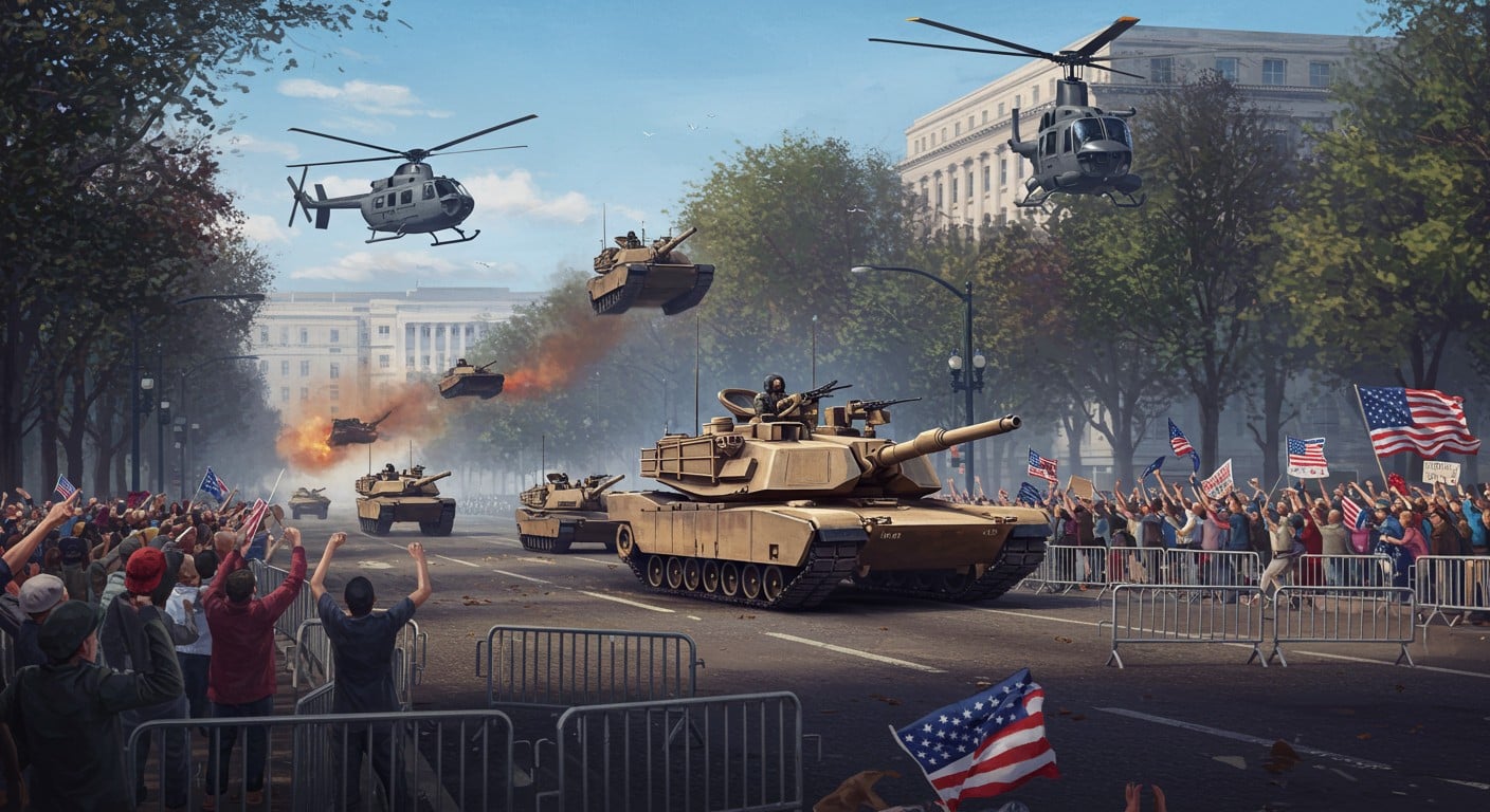 Un défilé militaire grandiose à Washington pour les 250 ans de l’armée US, le jour de l’anniversaire de Trump. Coût, critiques et détails, découvrez tout !
