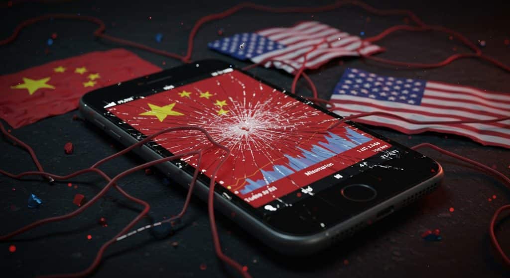Désinformation : La Guerre Commerciale Chine-USA s’Envenime