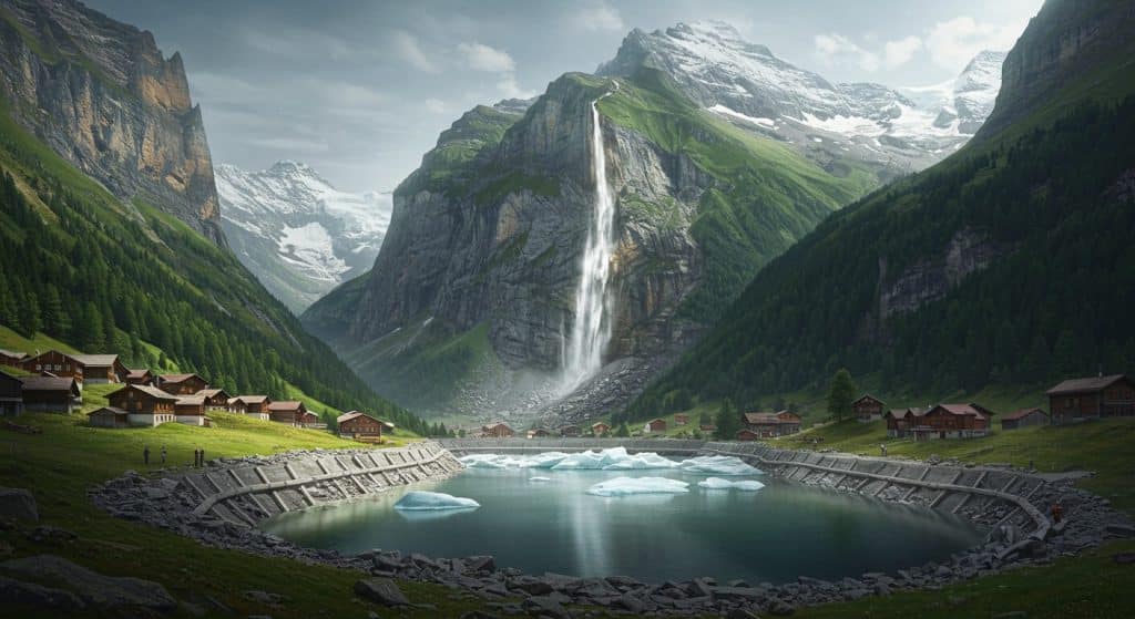 Éboulement en Suisse : Alerte dans le Lötschental
