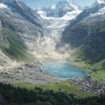 Éboulement en Suisse : Menace d’Inondation dans le Valais