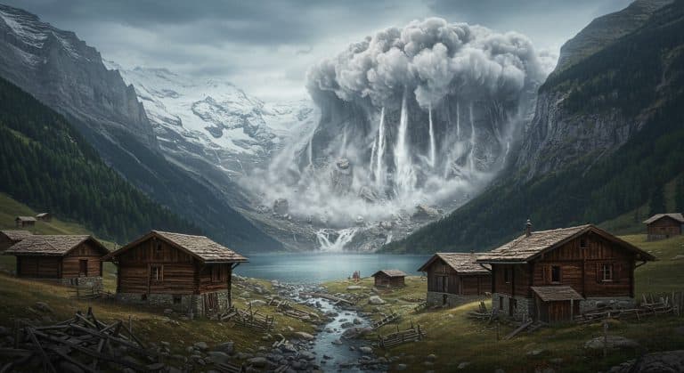 Éboulement Glacier Suisse : Village Détruit, Un Disparu