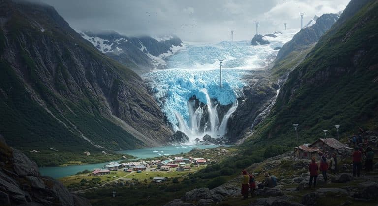 Effondrement des Glaciers : Un Cri d’Alarme pour la Planète