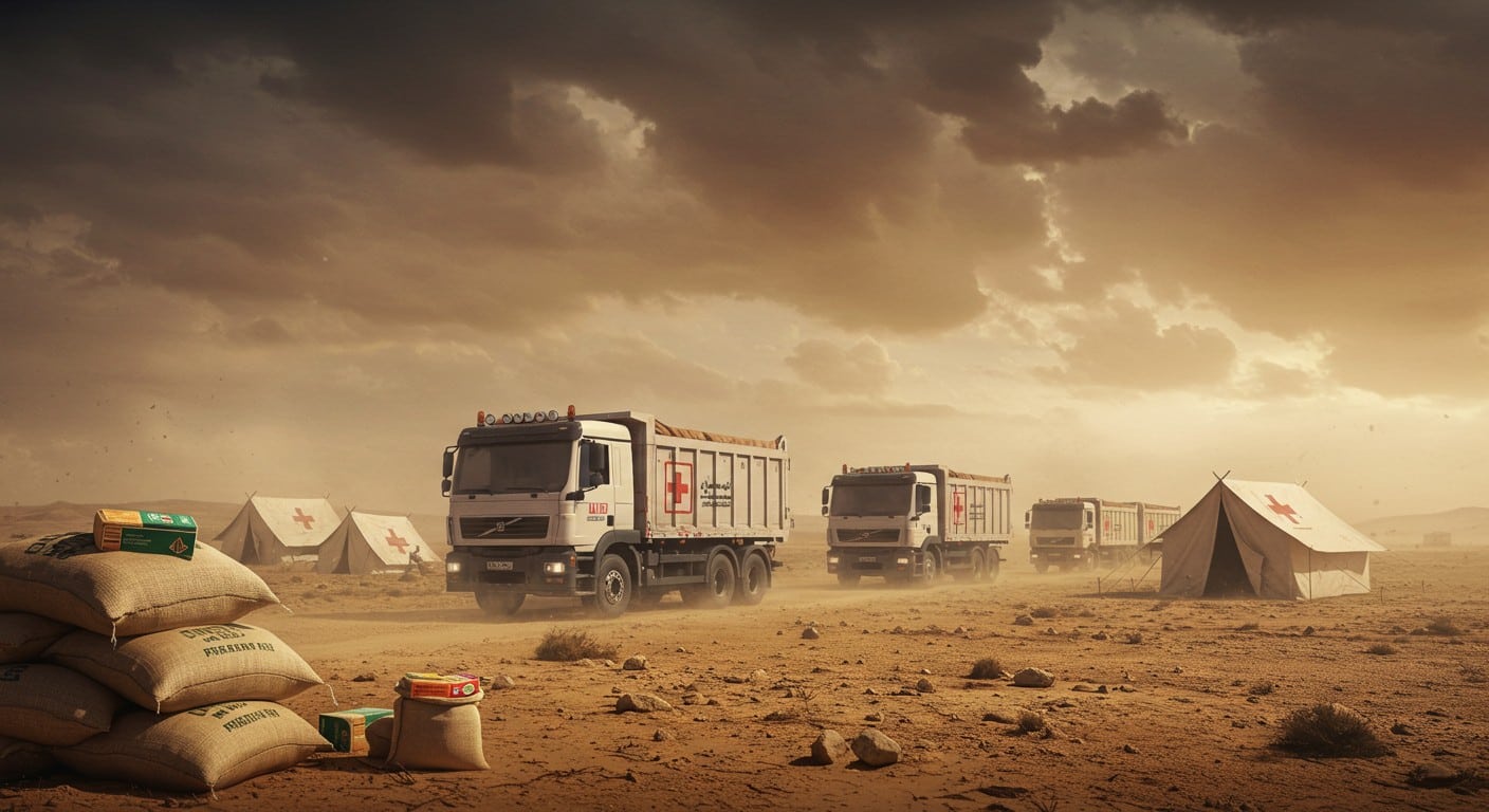 Les Émirats et Israël s’unissent pour acheminer une aide humanitaire à Gaza, en proie à une crise alimentaire. Découvrez les détails et les enjeux de cette initiative.