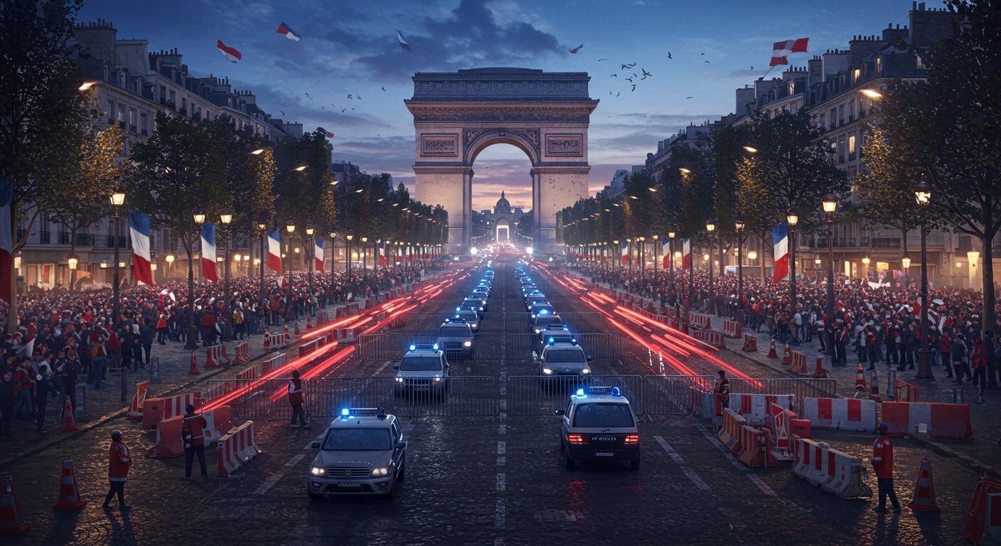 Paris déploie 5 400 forces de l'ordre pour la finale PSG-Inter. Découvrez les mesures exceptionnelles pour sécuriser la capitale !