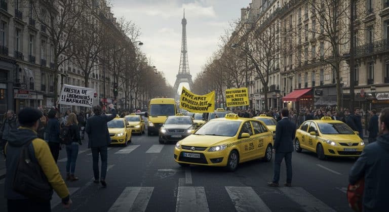 France : Taxis Contre VTC, La Bataille S’Intensifie