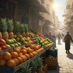 Fruits Exotiques à Damas : Une Révolution sur les Étals