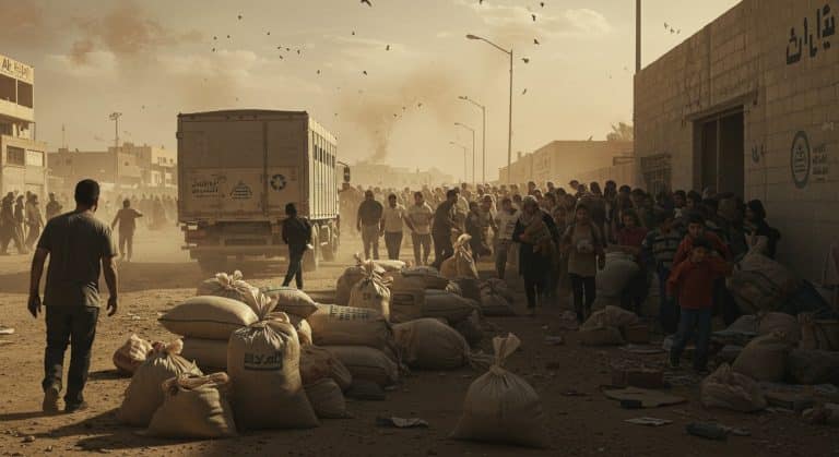 Gaza : Désespoir et Chaos lors de la Distribution d’Aide