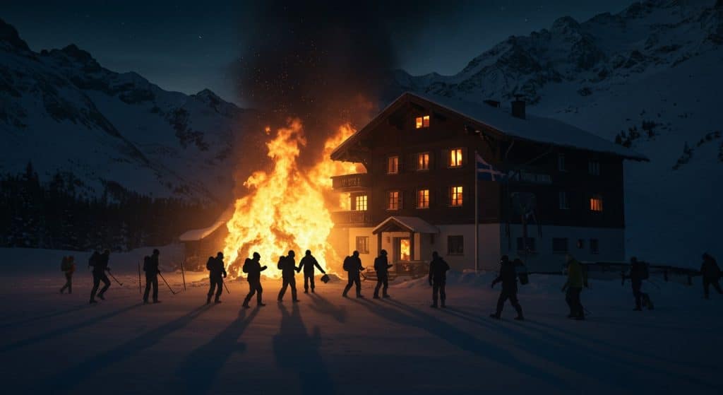 Incendie à Courchevel : Perpétuité pour un Drame Alpin