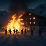Incendie à Courchevel : Perpétuité pour un Drame Alpin