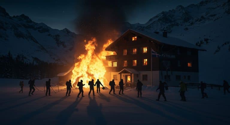 Incendie à Courchevel : Perpétuité pour un Drame Alpin