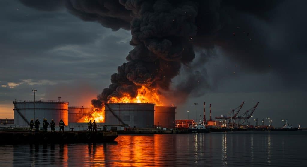 Incendie en Équateur : Raffinerie d’Esmeraldas à l’Arrêt