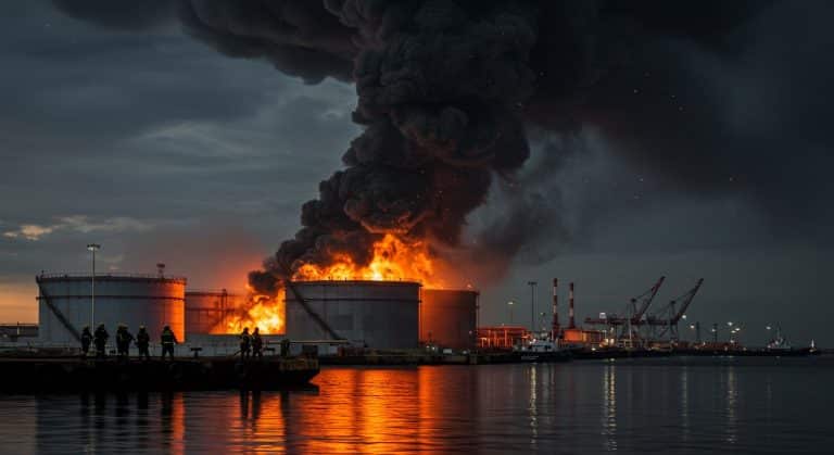 Incendie en Équateur : Raffinerie d’Esmeraldas à l’Arrêt