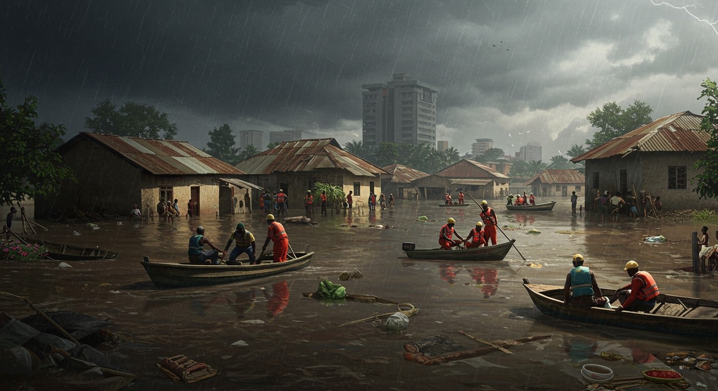Les inondations dévastent Mokwa, Nigeria, faisant 36 morts. Découvrez les causes, impacts et solutions face à cette crise climatique aggravée.