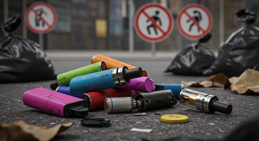Interdiction des Vapes Jetables au Royaume-Uni