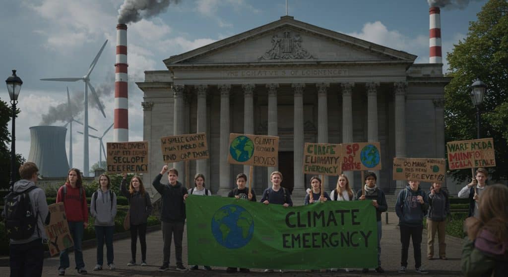 Jeunes Américains Contre Politique Énergétique Trump