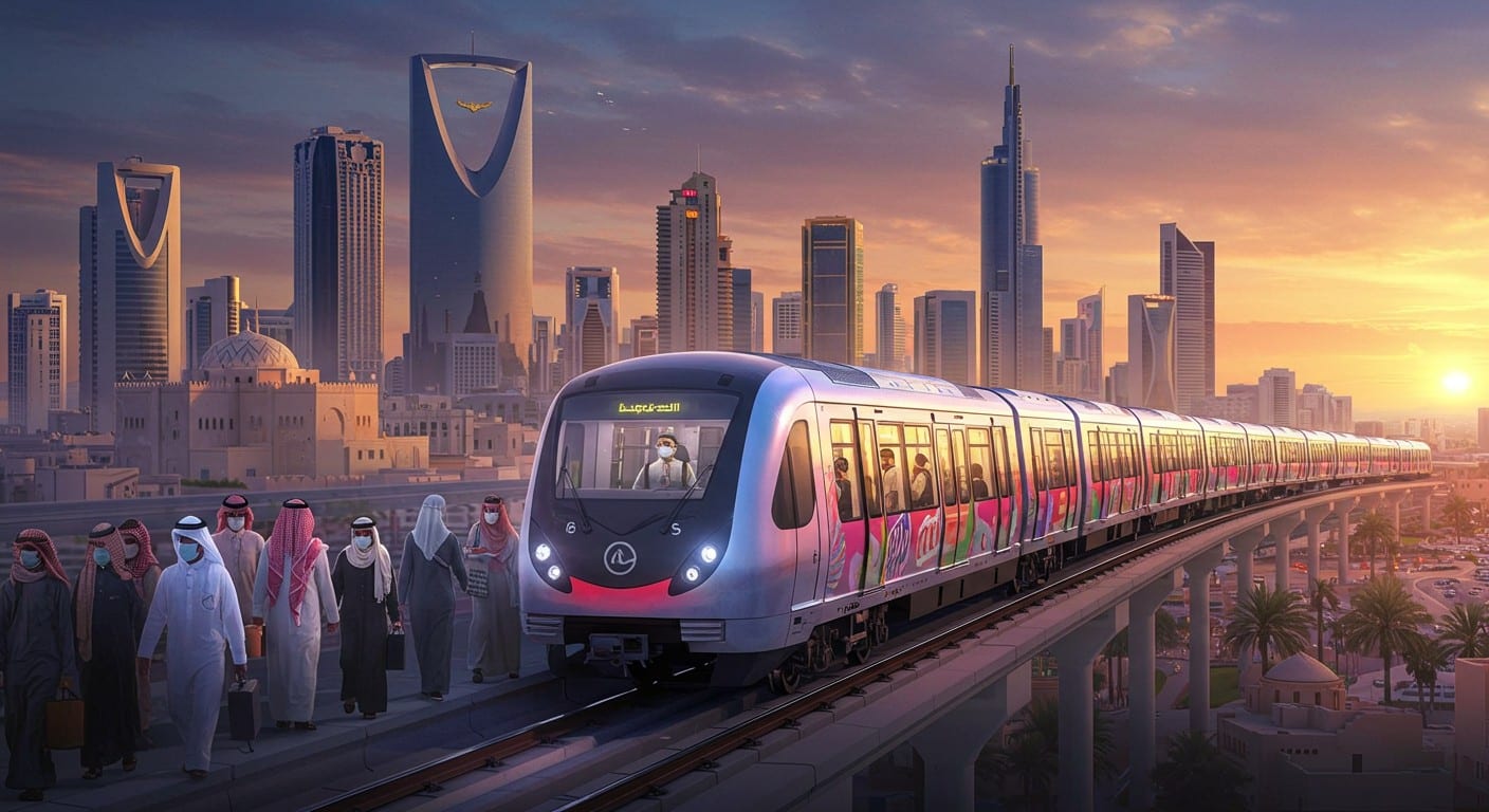 À Ryad, le métro transforme la société en rapprochant classes et cultures. Découvrez comment ce projet révolutionne la mobilité et les mentalités.