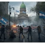 Manifestation à Buenos Aires : Tensions et Arrestations