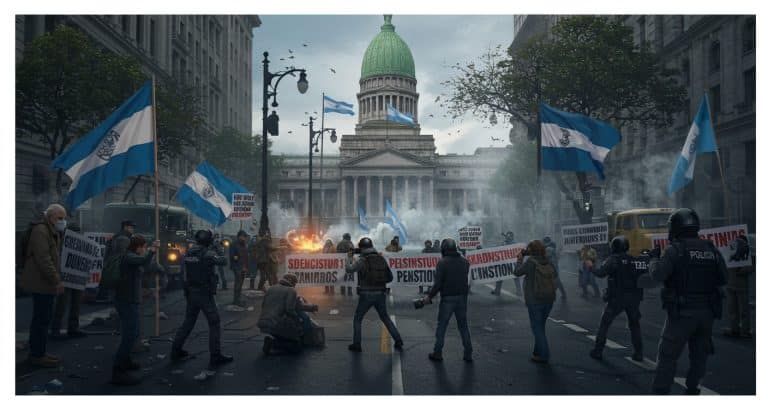Manifestation à Buenos Aires : Tensions et Arrestations