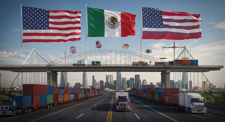 Mexique-USA : Commerce Libre à 90% Face aux Droits de Douane