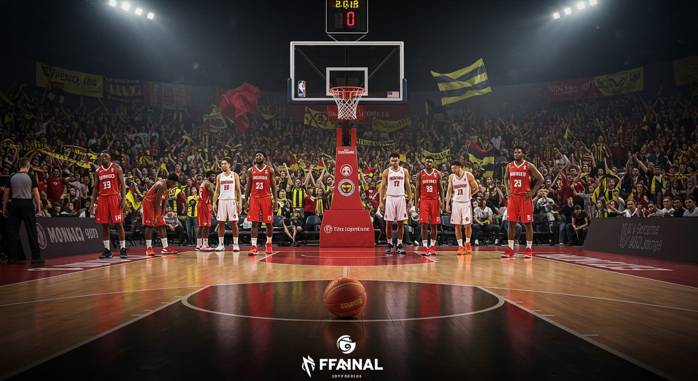 Monaco s’incline face à Fenerbahçe en finale Euroligue (70-81). Retour sur un match intense, les clés de la défaite et l’espoir d’un rebond.