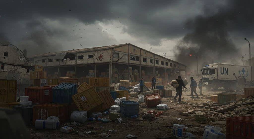 Pillage à Gaza : L’Aide Humanitaire en Péril