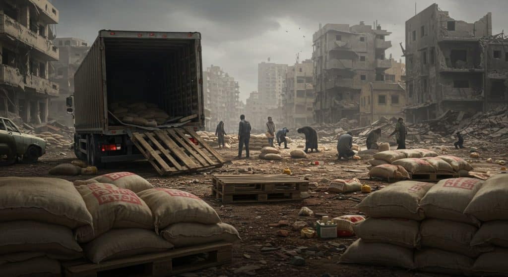 Pillage d’Aide à Gaza : Une Crise Humanitaire S’aggrave