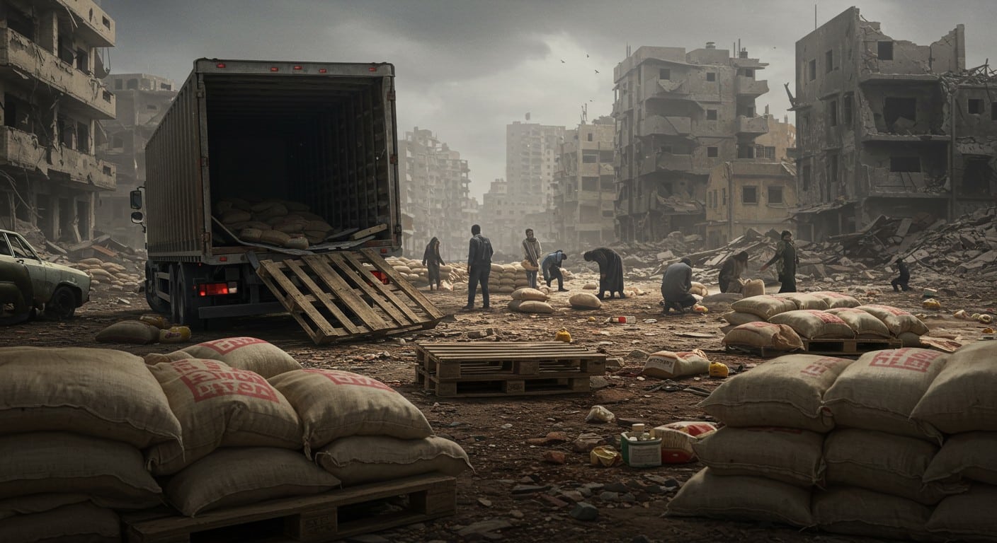 Des camions d'aide pillés à Gaza révèlent une crise humanitaire dramatique. Famine, bombardements et désespoir : plongez dans cette tragédie.