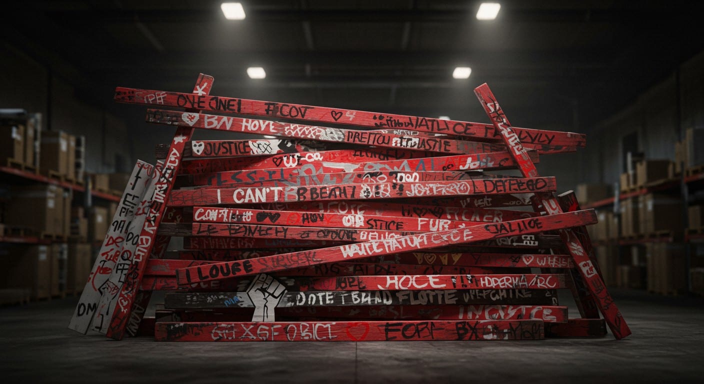 À Minneapolis, une collection d'art unique conserve les panneaux des manifestations pour George Floyd, un vibrant hommage à la justice sociale.