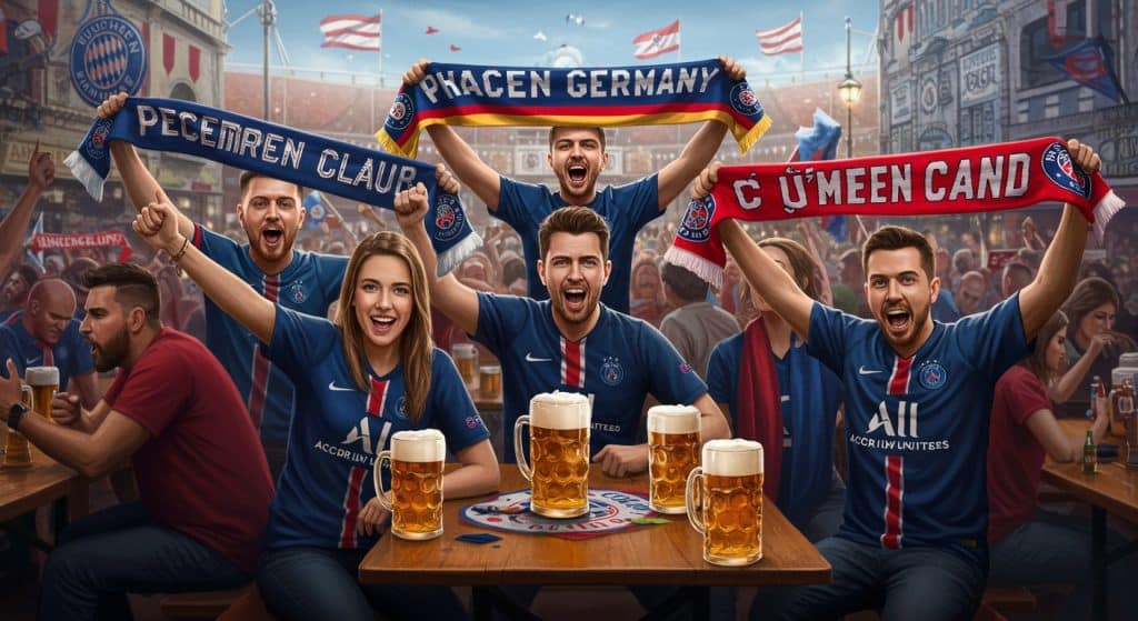 PSG Club Germany : La Passion Parisienne à Munich