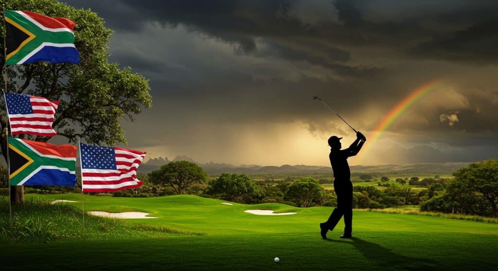 Rencontre Historique : Golf, Diplomatie Et Débats En Afrique Du Sud
