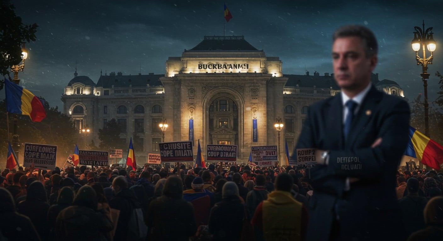Calin Georgescu, figure d'extrême droite, se retire de la politique roumaine après une élection annulée et des accusations. Découvrez les détails de cette crise.