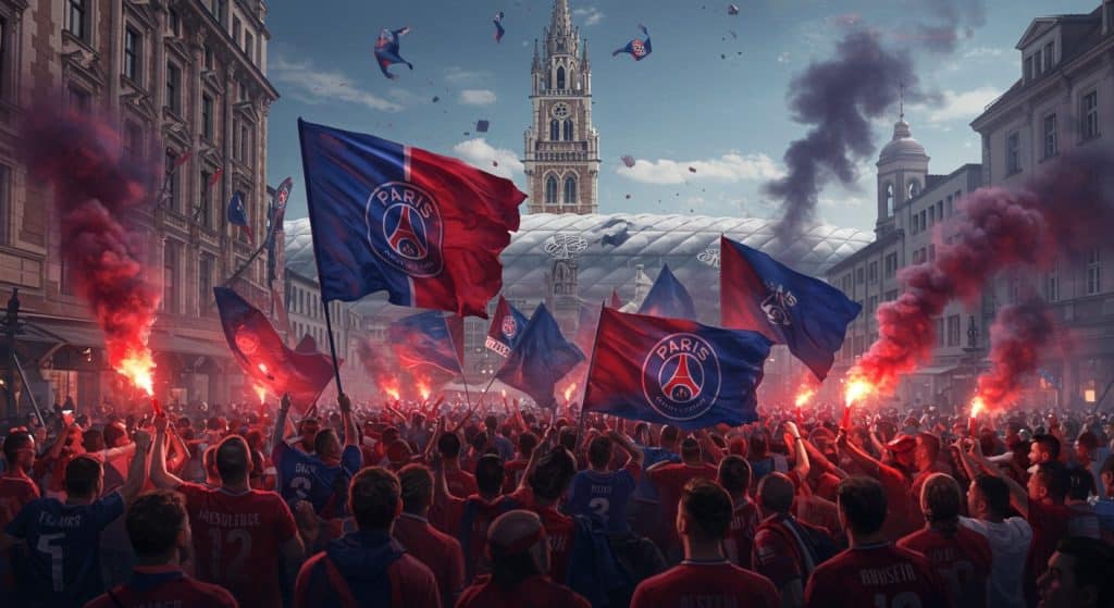 Supporters PSG à Munich : La Fièvre Monte Avant La Finale