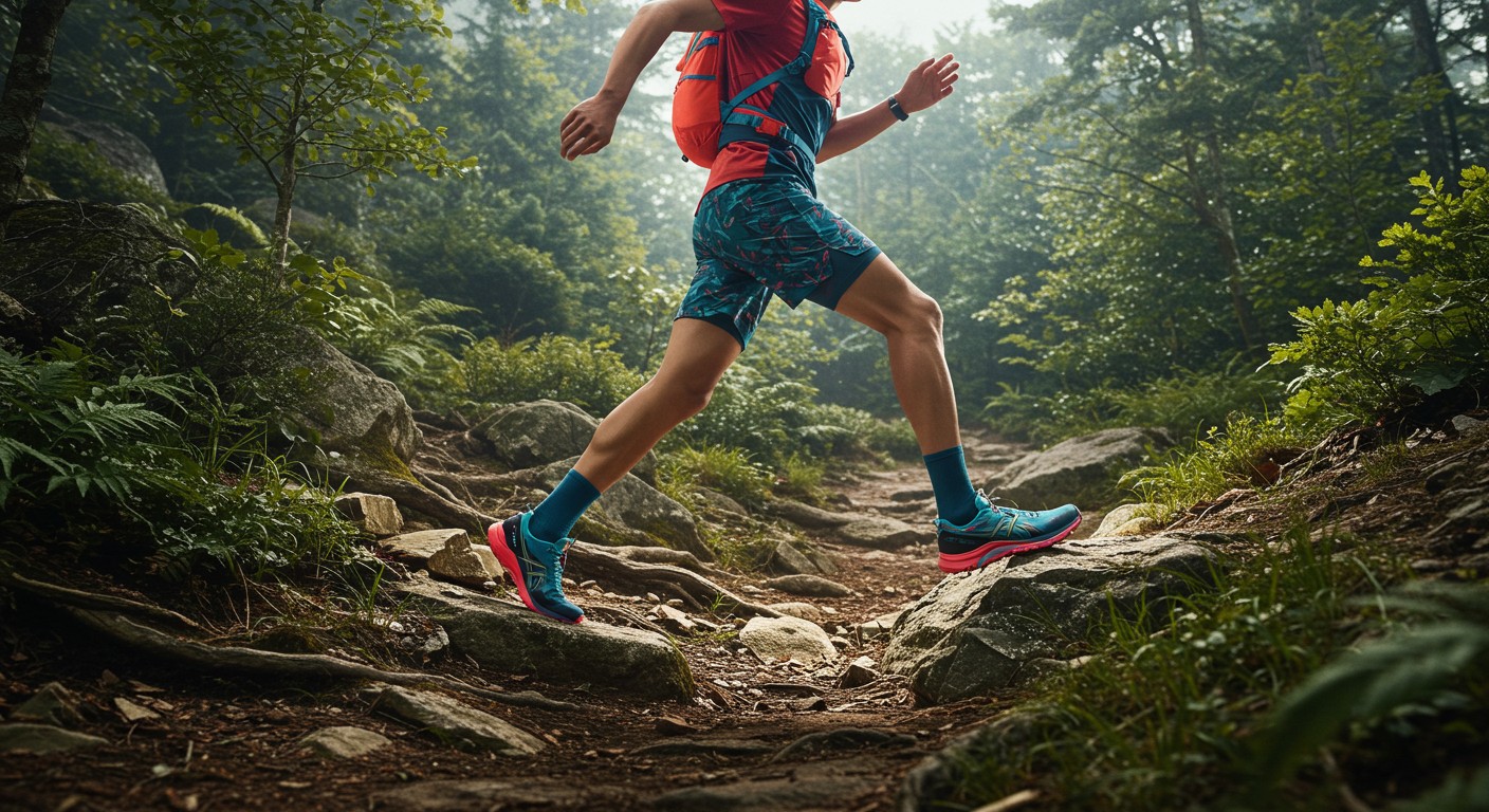 Choisissez la tenue de trail idéale pour courir en nature : confort, adhérence et protection. Découvrez les meilleurs équipements pour performer !