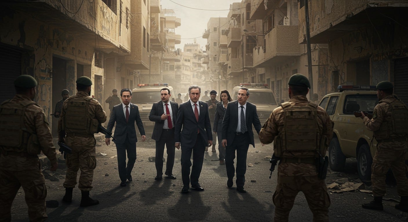 Des soldats israéliens auraient tiré sur des diplomates à Jénine, en Cisjordanie. Un incident dénoncé comme une violation du droit international.