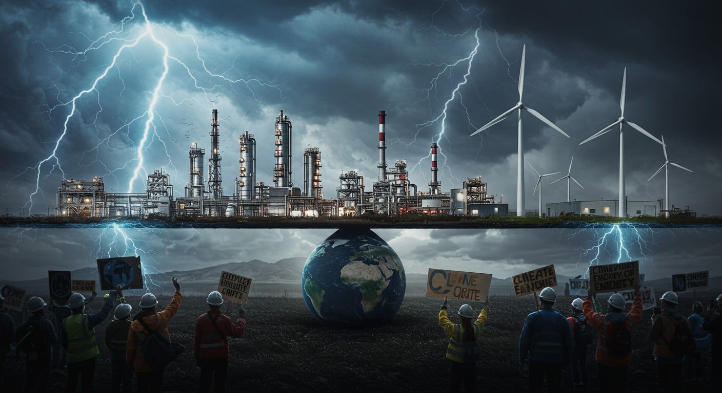 TotalEnergies persiste dans sa stratégie énergétique malgré les critiques climatiques et les incertitudes économiques. Découvrez les enjeux et les tensions !