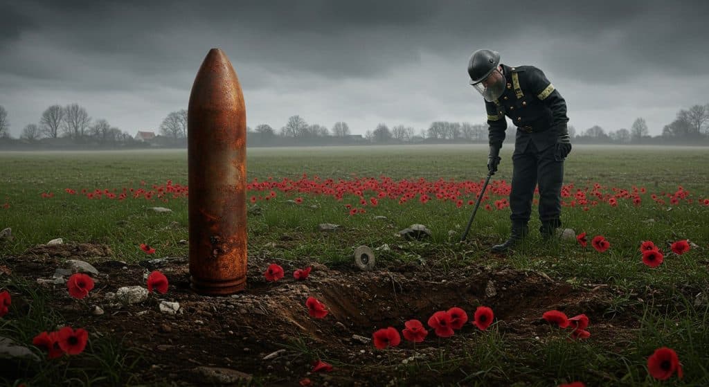 Traces Grande Guerre : Obus et Mémoire en Belgique