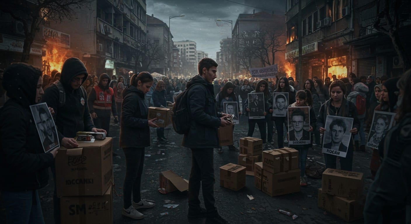 Après l’incendie tragique de Kocani, des bénévoles se mobilisent pour soutenir les victimes et lutter contre la corruption. Découvrez leur combat pour la justice.