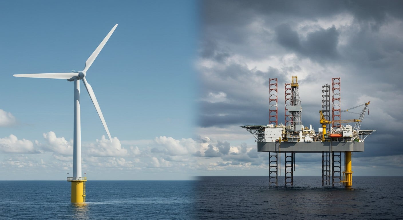 Trump pousse le Royaume-Uni à abandonner l'éolien pour le pétrole en Mer du Nord. Quels impacts pour l'énergie et l'économie ? Découvrez notre analyse.