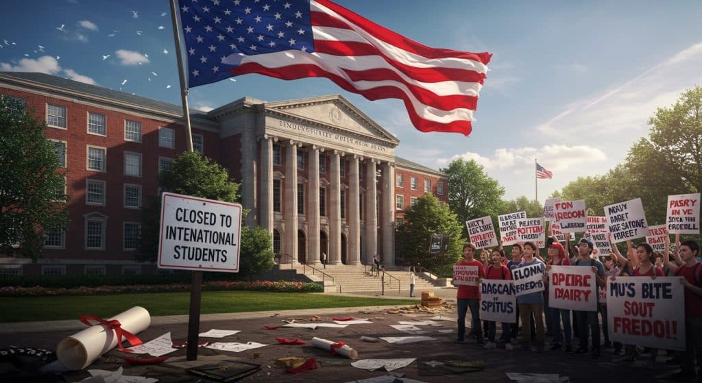 Trump et Harvard : Polémique sur les Étudiants Étrangers