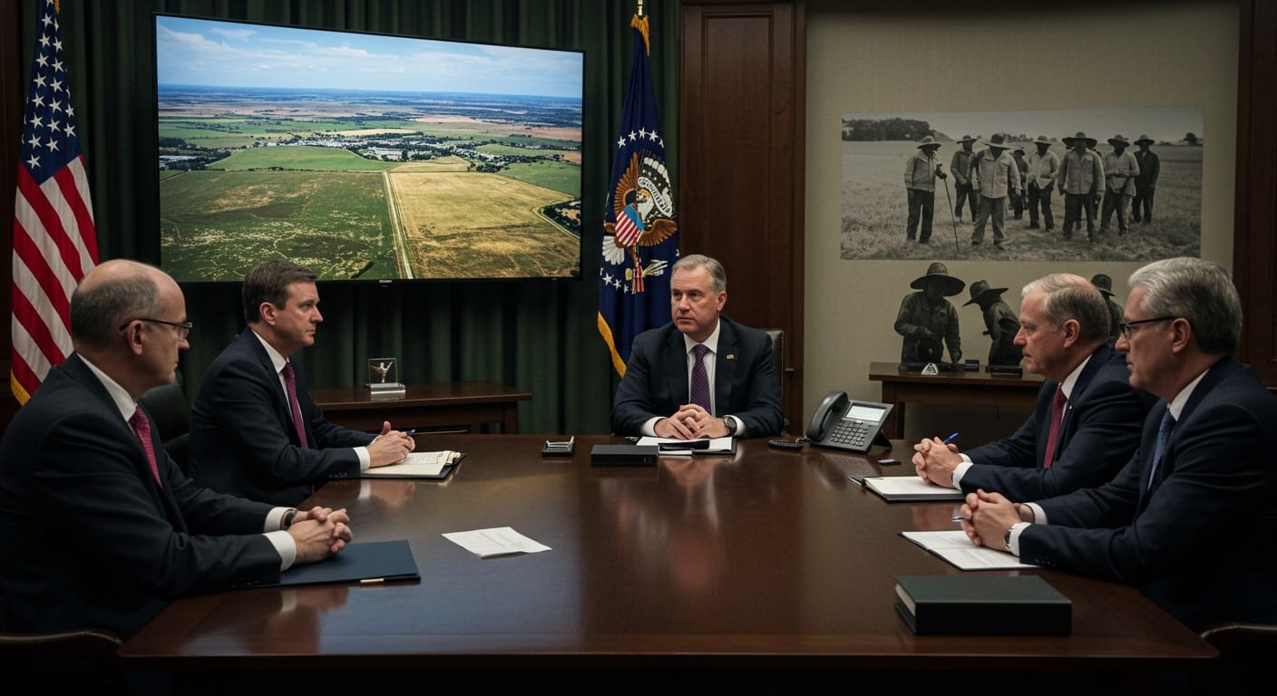 Trump accuse l'Afrique du Sud de "génocide" contre les agriculteurs blancs lors d'une rencontre tendue avec Ramaphosa. Découvrez les détails de cette controverse.