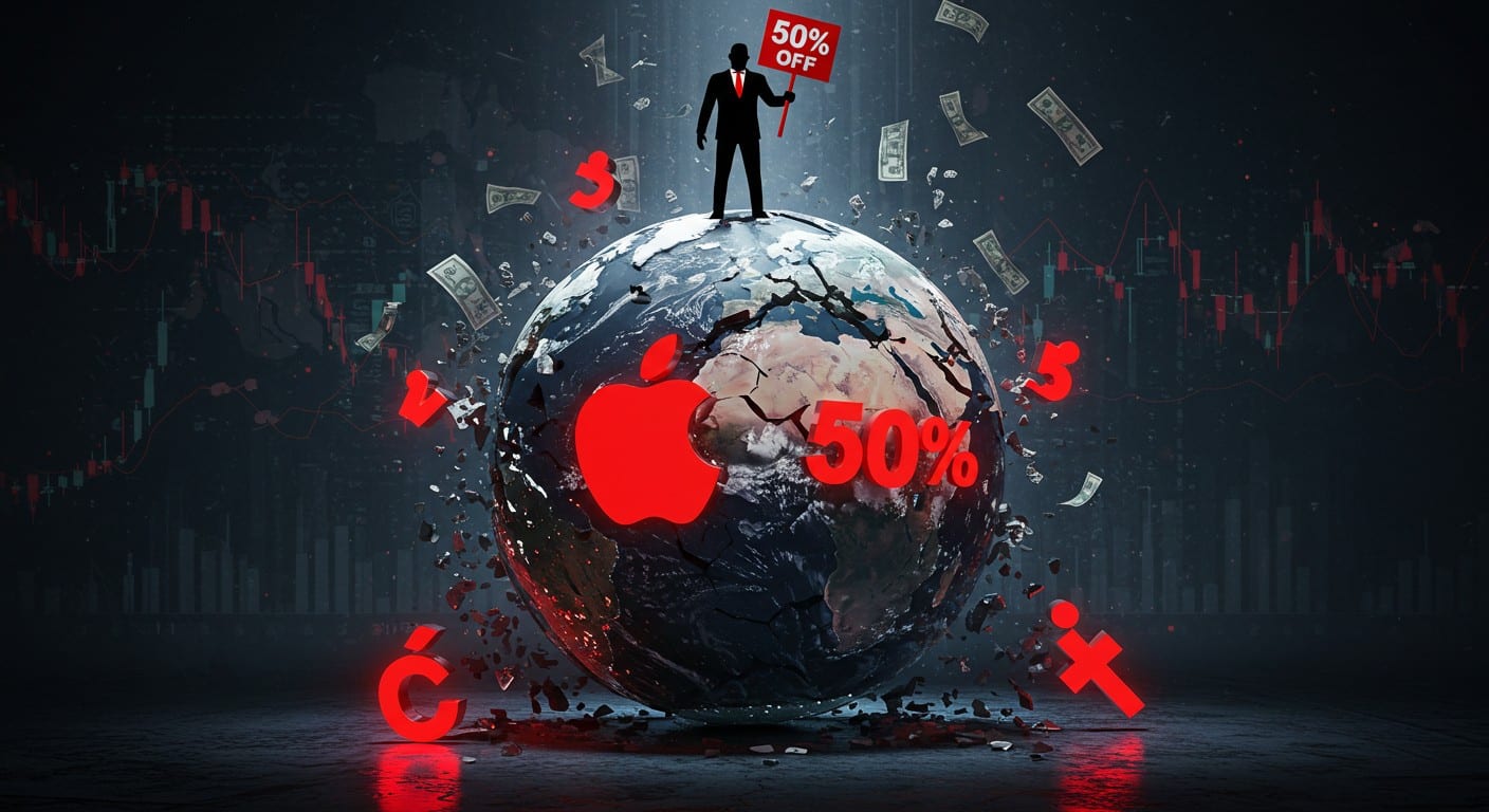 Les menaces de Trump sur des droits de douane de 50% secouent les Bourses mondiales. Quels impacts sur l’économie et Apple ? Découvrez les détails.
